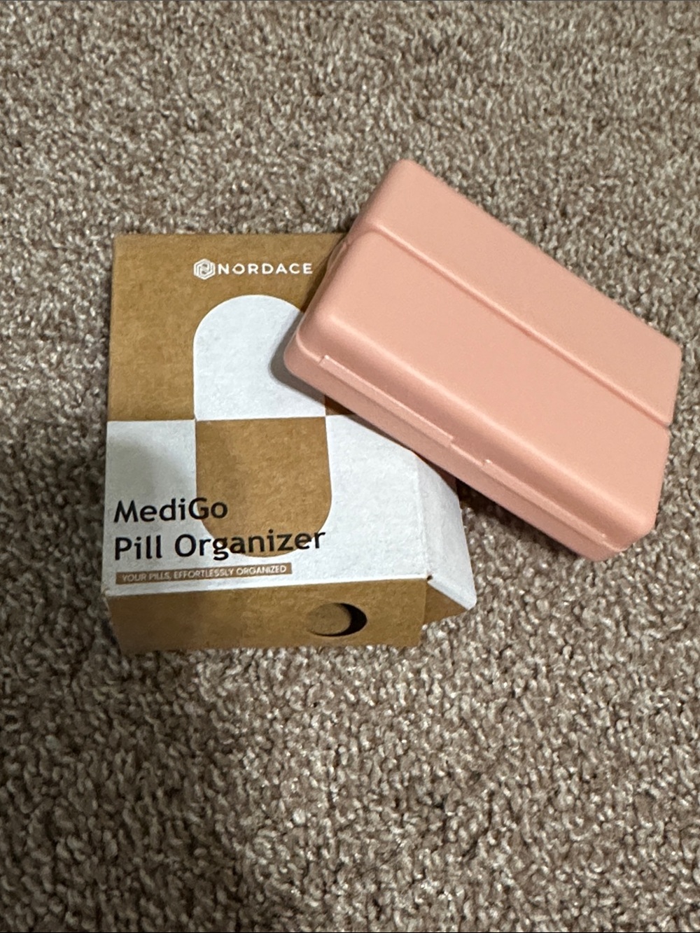 NEW Nordace MediGo Pill Organizer